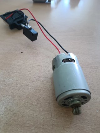 Motor GRS 550VC 21V JW CCW