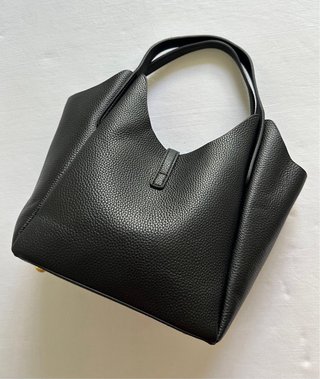 Borsa a mano/spalla tracolla vera pelle nera