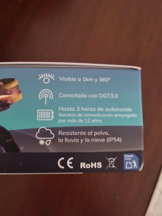 Baliza V16 Bip&Drive Luz Emergencia
