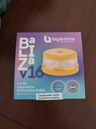 Baliza V16 Bip&Drive Luz Emergencia