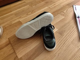 Zapatillas Adidas niño negras y verdes