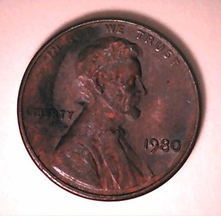 Moneda 1 Centavo Dólar 1980 EE.UU.