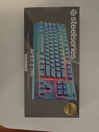 Steelseries Apex 3 TKL Tastiera Azzurra