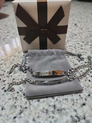 Pulsera His Queen Her King