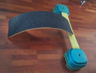 Circuito juego infantil + Tabla curva Montessori