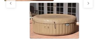 Jacuzzi Intex Beige Hinchable