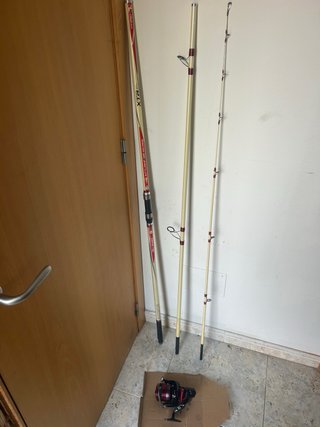 Caña de pescar + carrete combo surfcasting