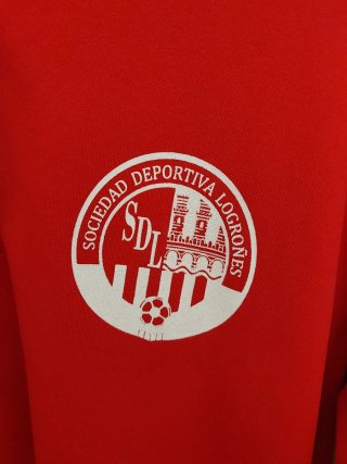 Sudadera SD Logroñés Joma Roja