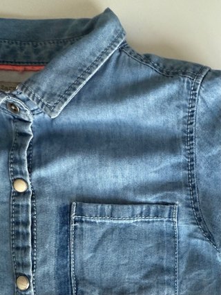 Camisa vaquera niña Zara