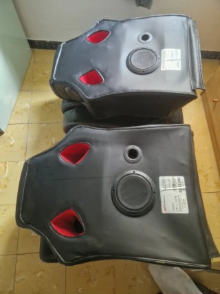 Sillones Gaming X-Phoenix Negro/Rojo (2 unidades)