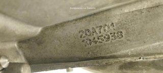 Citroen 20993214 caja de cambios 20a701 c3 ii