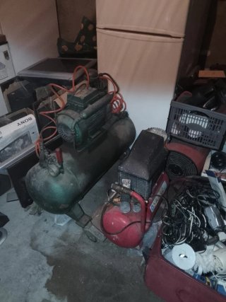 Compresor de aire industrial y portátil