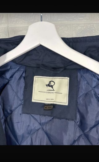 Parka mujer azul nueva