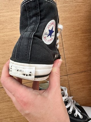 Converse Chuck Taylor All Star altas negras