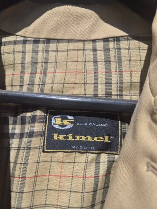 Gabardina Kimel Beige