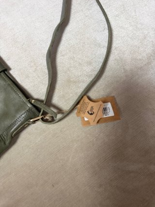 Bolso Gusti Leder Cuero Verde Mujer