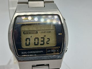 1978. Japón. Reloj Seiko Quartz LC Digital Vintage
