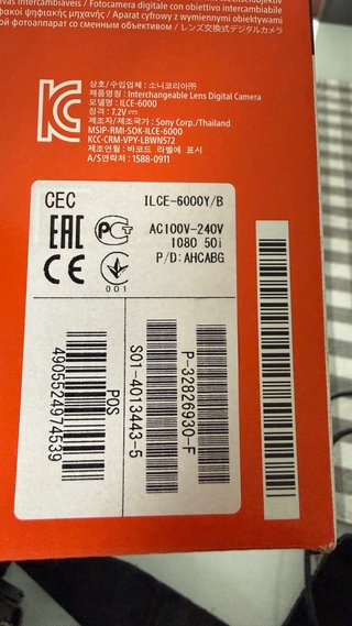 Sony ILCE-6000Y E-mount (A6000)