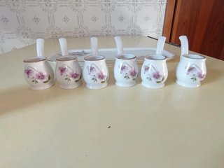 Set Liquore Porcellana Bavarese Vintage