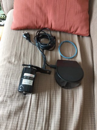 Motor Máquina Coser DONNA 90W 220V + Pedal+ correa