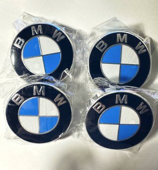 TAPABUJES BMW 68mm - EMBLEMA LLANTAS BMW ANAGRAMAS