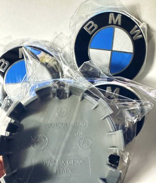 TAPABUJES BMW 68mm - EMBLEMA LLANTAS BMW ANAGRAMAS