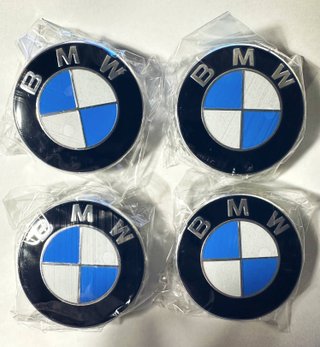 TAPABUJES BMW 68mm - EMBLEMA LLANTAS BMW ANAGRAMAS