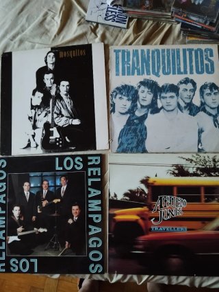 Lote 40Vinilos Pop Rock Música Española