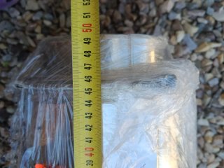 NUEVO Tubo chimenea doble capa acero inox