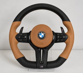 Volante BMW M Perforado Cuero Negro/Camel