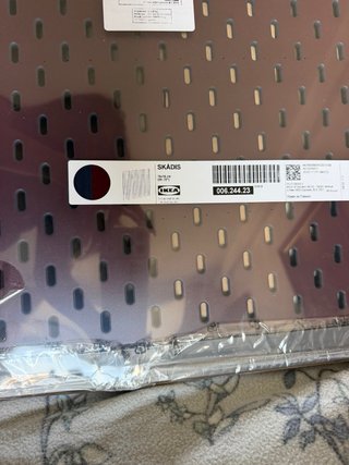 Organizador pared taller escritorio IKEA 76X56