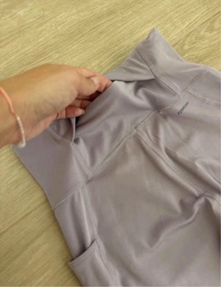 Leggings Adidas Aeroready Morado. Seminuevos