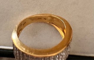 Sortija Oro Blanco 18Kts y 100 Diamantes 1CT
