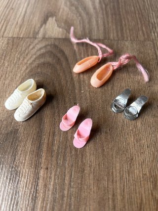 Lote Zapatos Barbie: Bailarinas, Tacones, Tenis