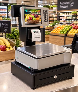 BALANZA TPV TACTIL TIENDA DE ALIMENTACION FRUTERIA