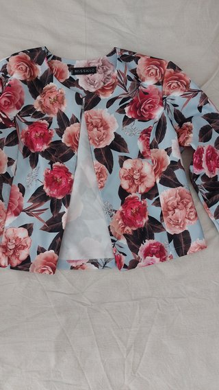 Bolerino donna floreale