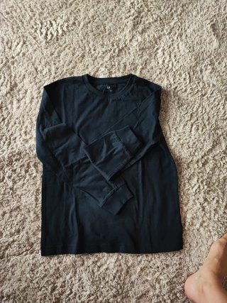 Camiseta GAP Manga Larga Azul Marino Talla L