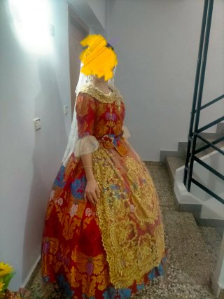 Traje Fallera Niña 14-16 Años