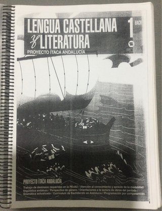 Libro lengua castellana y literatura 1 bachillerat