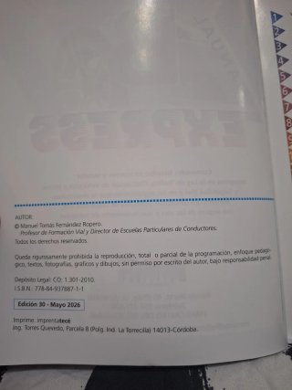 Libro para el carnet tipo B