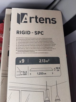 Suelo Rígido SPC Artens Intenso Serie Extrem.