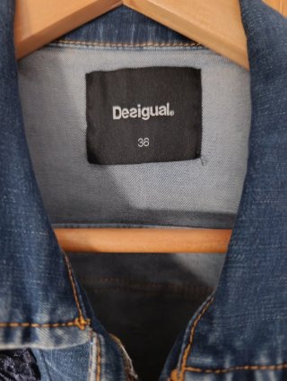 Chaqueta Desigual Talla S Mujer Vaquera