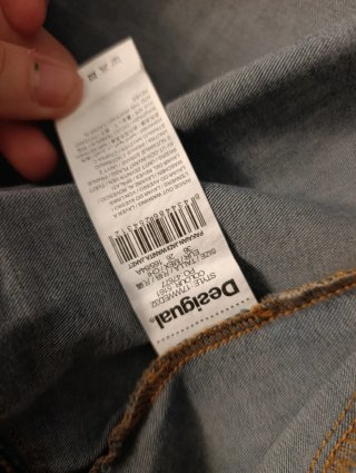 Chaqueta Desigual Talla S Mujer Vaquera