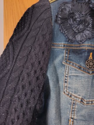 Chaqueta Desigual Talla S Mujer Vaquera
