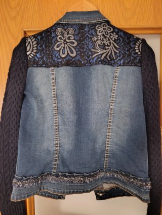Chaqueta Desigual Talla S Mujer Vaquera