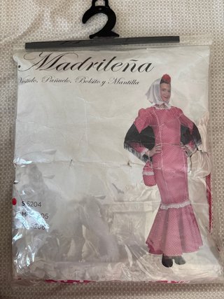 Disfraz Madrileña Talla S