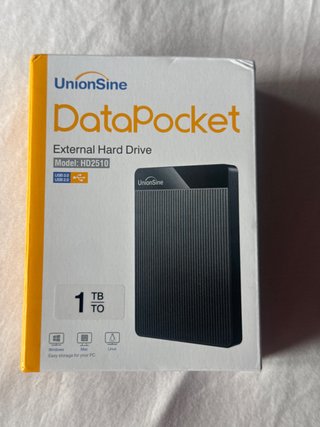 Disco Duro Externo UnionSine 1TB