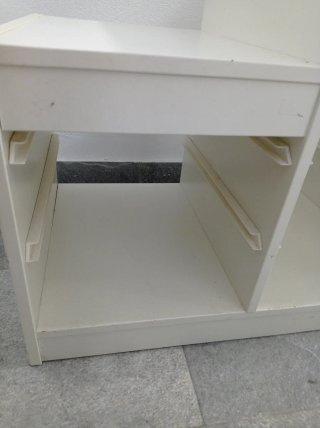 Estantería modular Ikea blanca