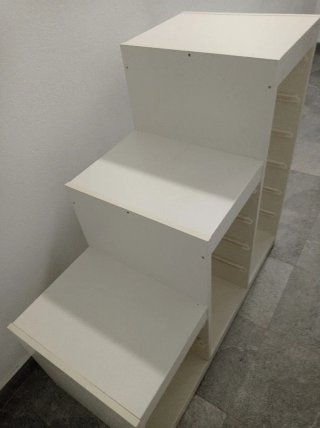 Estantería modular Ikea blanca