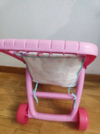 Silla de muñecas Peppa Pig rosa
